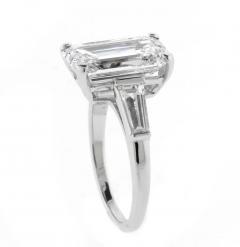  Pampillonia 4 49 CARAT G I A EMERALD CUT DIAMOND SOLITAIRE RING - 2799704