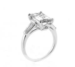  Pampillonia 4 49 CARAT G I A EMERALD CUT DIAMOND SOLITAIRE RING - 2799708