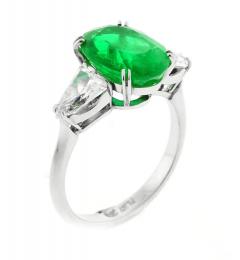  Pampillonia COLOMBIAN EMERALD AND DIAMOND RING BY PAMPILLONIA - 2835320