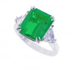  Pampillonia Gem Colombian Emerald Ring - 420092