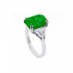  Pampillonia Gem Colombian Emerald Ring - 423631