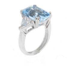  Pampillonia Santa Maria Aquamarine Ring - 1425531