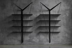  Paolo Pallucco Mireille Rivier Angelo Necessario Wall Unit by Paolo Pallucco and Mireille Rivier Italy 1989 - 4577761