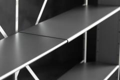  Paolo Pallucco Mireille Rivier Fra Dolcino Shelving Unit by Mireille Rivier Paolo Pallucco Italy 1884 - 4549497