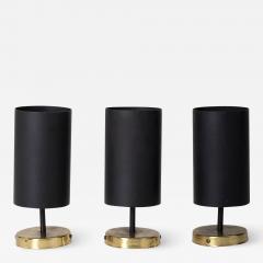  Parscot Set of 3 Brass and Black Spot Lights or Wall lights by Parscot Editions - 1453337