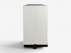  Parzinger Originals Tommi Parzinger Double Commode White Lacquer Brass USA 1950s - 4644513