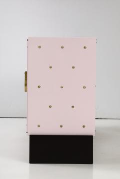  Parzinger Originals Tommi Parzinger Shell Pink Lacquer Brass Credenza - 3447366