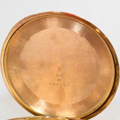  Patek Philippe Co 18K Yellow Gold Patek Philippe Chronometer Gondolo Pocket Watch - 4525690