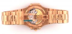  Patek Philippe Co Patek Philippe Rose Gold 5711 1R Nautilus Jumbo - 2712853