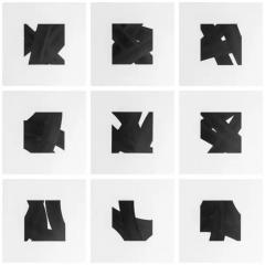  Patrick Carrara Patrick Carrara Black Ink on Mylar Drawings Appearance Series 2016 2017 - 3533717