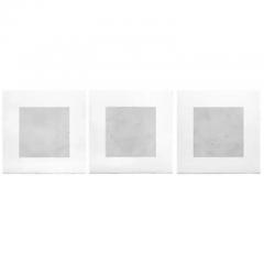  Patrick Carrara Patrick Carrara Divided Lines Triptych Graphite on Paper 2010 - 3535269