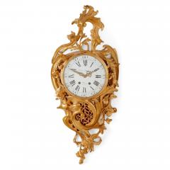 Paul Gravelin Louis Marti et Cie Louis XV Rococo style clock and barometer set by Gravelin - 2965557