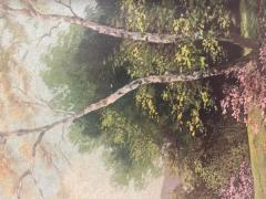  Paul Kujal 1900s Oil on Board Impressionstic Landscape Painting Signed Paul Kujal - 2873482