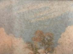  Paul Kujal 1900s Oil on Board Impressionstic Landscape Painting Signed Paul Kujal - 2873486
