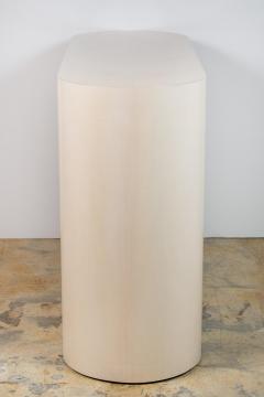  Paul Marra Design Italian Inspired 1970s Style Rounded Two Door Cabinet - 1337766