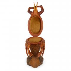  Pauly Co Pair of crab form Grotto chairs attributed to Pauly et Cie - 1503042