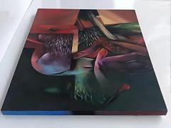  Pedro Damian Abstract Painting The Seductions by Pedro Damian Cuban American Artist 1997 - 3574554