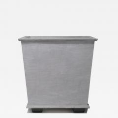  Pennoyer Newman Tall Zinc Square Planter - 4183571