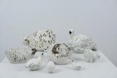  Pentik A Set of Ceramic Animal Figurines by Henrik Allert for Pentik 1980s - 4289480