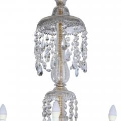  Perry Co Pair of early Victorian cut glass chandeliers attributed to Perry Co - 4397791