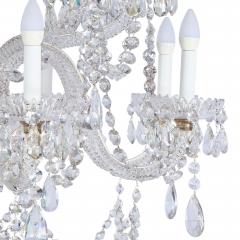  Perry Co Pair of early Victorian cut glass chandeliers attributed to Perry Co - 4397793