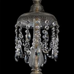  Perry Co Pair of early Victorian cut glass chandeliers attributed to Perry Co - 4397795