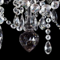  Perry Co Pair of early Victorian cut glass chandeliers attributed to Perry Co - 4397797