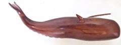  Peter Allen Mid Century Folk Art Whale by Peter Allen Stinson Beach California - 2927311