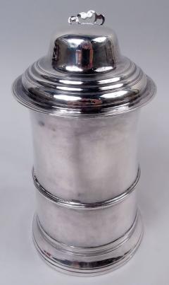  Peter Ann Bateman Peter Ann Bateman English Georgian Sterling Silver Tankard 1794 - 4337564