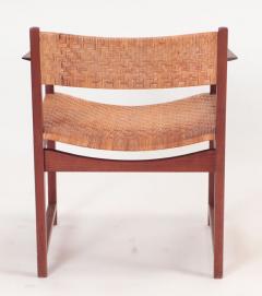  Peter Hvidt Orla M lgaard Nielsen A rare pair of Danish teak armchairs by Hvidt Molgaard Nielsen circa 1950  - 3445735