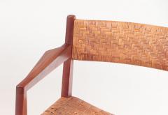  Peter Hvidt Orla M lgaard Nielsen A rare pair of Danish teak armchairs by Hvidt Molgaard Nielsen circa 1950  - 3445736