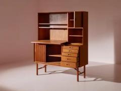  Peter Hvidt Orla M lgaard Nielsen Hvidt M lgaard Nielsen for S borg M belfabrik Teak Highboard Denmark 1960s - 3473187