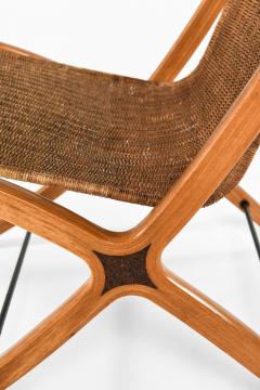  Peter Hvidt Orla M lgaard Nielsen Pair of Easy Chairs in Beech Rattan by Peter Hvidt Orla M lgaard Nielsen 1959 - 4736451