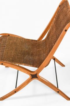  Peter Hvidt Orla M lgaard Nielsen Pair of Easy Chairs in Beech Rattan by Peter Hvidt Orla M lgaard Nielsen 1959 - 4736452