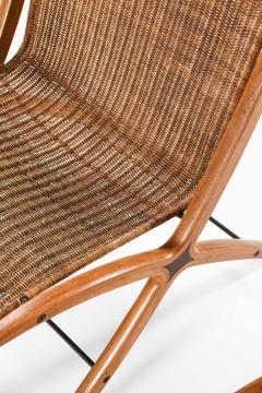  Peter Hvidt Orla M lgaard Nielsen Pair of Easy Chairs in Beech Rattan by Peter Hvidt Orla M lgaard Nielsen 1959 - 4736465