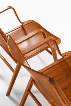  Peter Hvidt Orla M lgaard Nielsen Pair of Easy Chairs in Teak Beech by Peter Hvidt Orla M lgaard Nielsen 1951 - 4479126