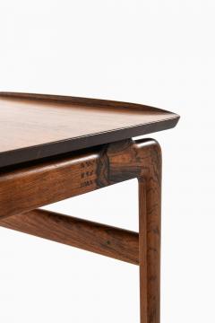  Peter Hvidt Orla M lgaard Nielsen Pair of Hvidt M lgaard Nielsen Rosewood Side Tables 1960s - 4612381