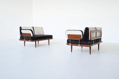  Peter Hvidt Orla M lgaard Nielsen Peter Hvidt Minerva sofa set in teak France Son Denmark 1957 - 3957474