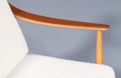  Peter Hvidt Orla M lgaard Nielsen Peter Hvidt Model FD 146 Teak Birch Lounge Chair - 4563858