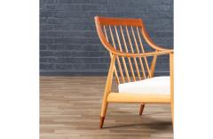  Peter Hvidt Orla M lgaard Nielsen Peter Hvidt Model FD 146 Teak Birch Lounge Chairs - 4282560