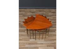  Peter Hvidt Orla M lgaard Nielsen Peter Hvidt Modular Teak Brass Coffee Table for France Son - 3633151