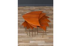  Peter Hvidt Orla M lgaard Nielsen Peter Hvidt Modular Teak Brass Coffee Table for France Son - 3633153