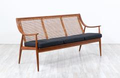  Peter Hvidt Orla M lgaard Nielsen Peter Hvidt Orla M lgaard Nielsen Cane Teak Sofa for France S n - 3070197