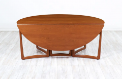  Peter Hvidt Orla M lgaard Nielsen Peter Hvidt Orla M lgaard Nielsen Drop Leaf Teak Dining Table for France Son - 2789050