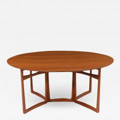  Peter Hvidt Orla M lgaard Nielsen Peter Hvidt Orla M lgaard Nielsen Drop Leaf Teak Dining Table for France Son - 2790987