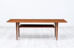  Peter Hvidt Orla M lgaard Nielsen Peter Hvidt Orla M lgaard Nielsen Teak Cane Coffee Table for France S n - 3430745