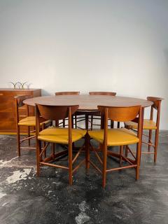  Peter Hvidt Orla M lgaard Nielsen Peter Hvidt Orla Molgaard Nielsen Drop Leaf Dining Table in Solid Teak - 3896443