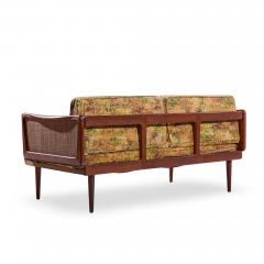  Peter Hvidt Orla M lgaard Nielsen Peter Hvidt and Orla M lgaard Nielsen Mid Century Teak and Cane Daybed - 4495884