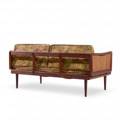  Peter Hvidt Orla M lgaard Nielsen Peter Hvidt and Orla M lgaard Nielsen Mid Century Teak and Cane Daybed - 4495889