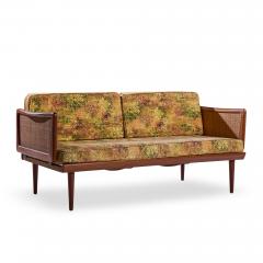  Peter Hvidt Orla M lgaard Nielsen Peter Hvidt and Orla M lgaard Nielsen Mid Century Teak and Cane Daybed - 4495990